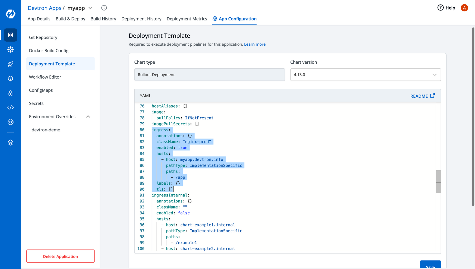 Deployment Template