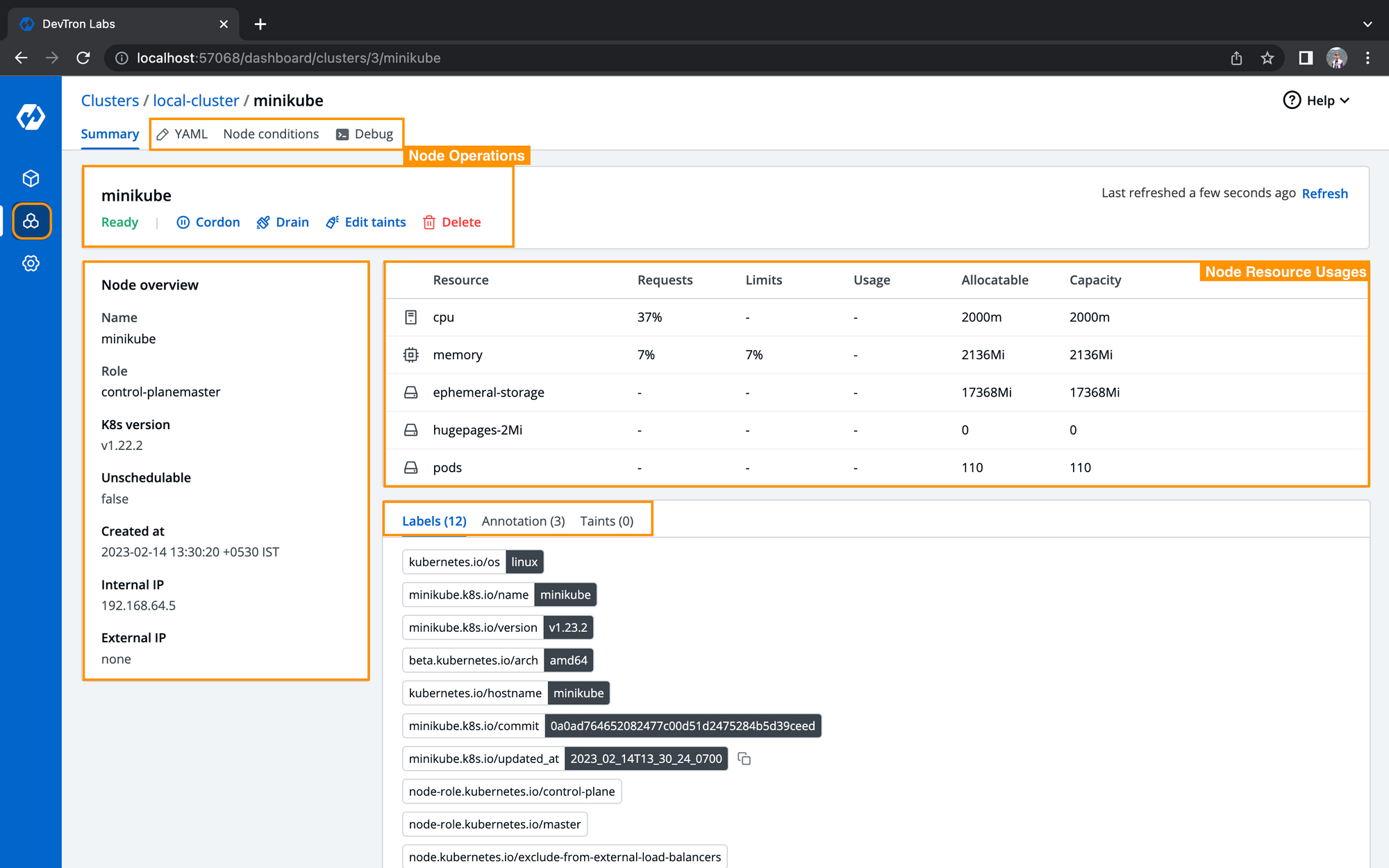 Cluster Management with K8s Client