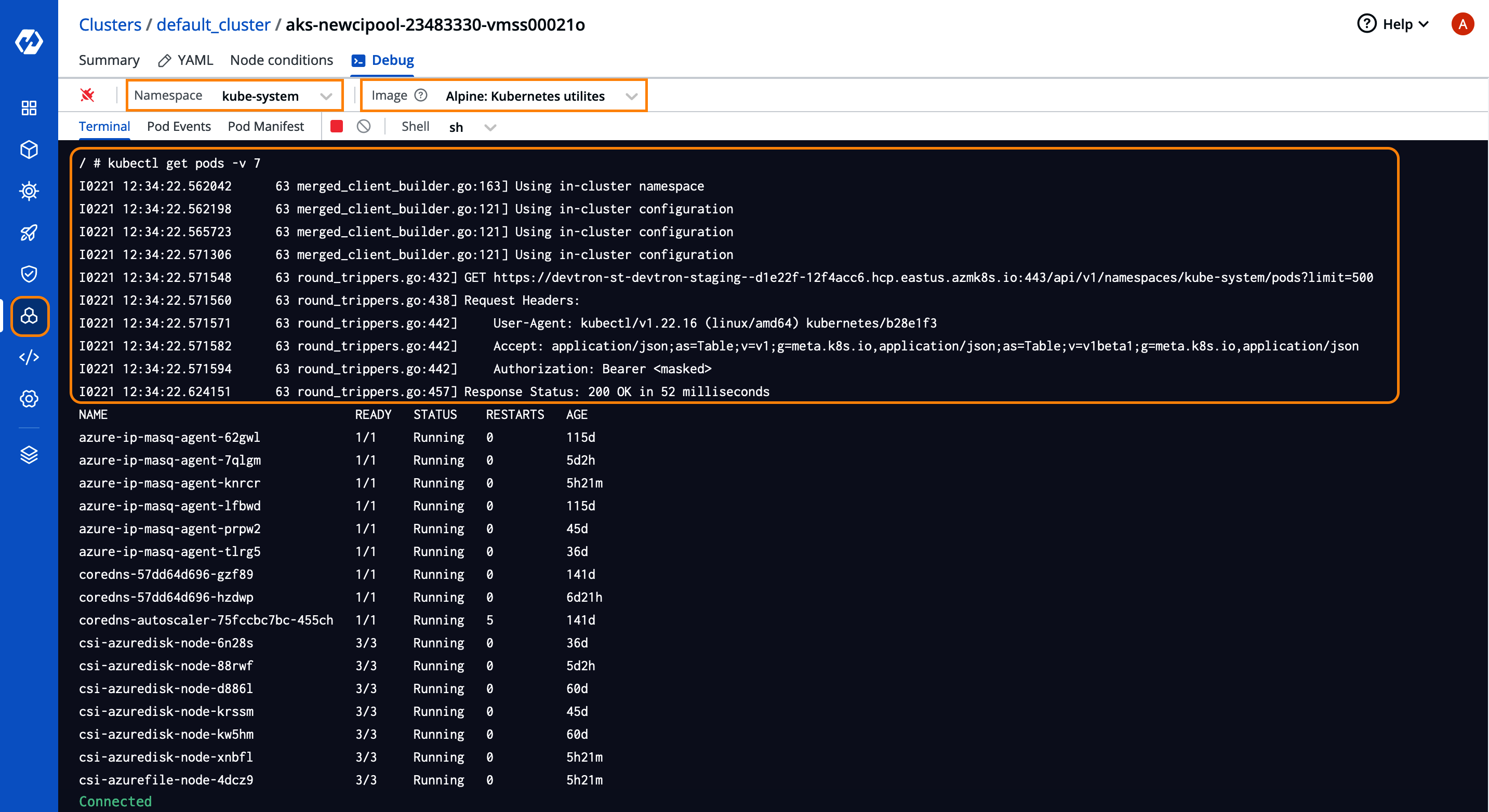 Authentication to the API-Server