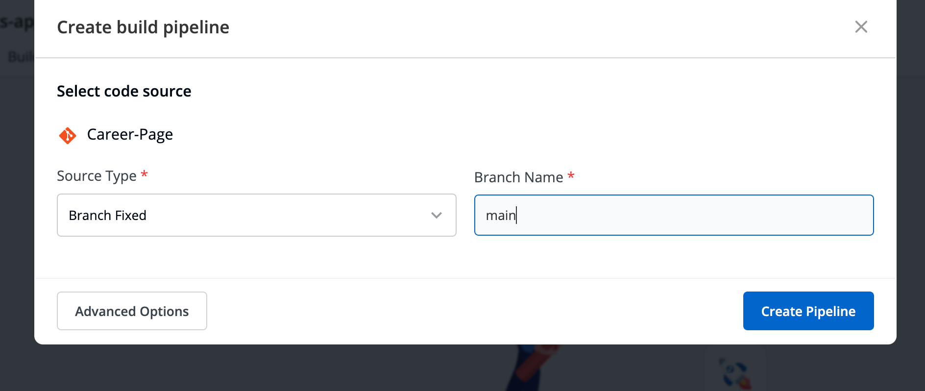 Add Branch Name