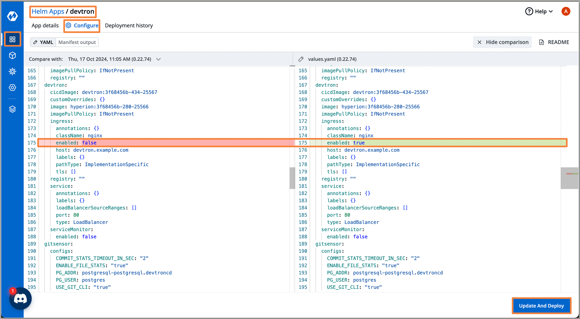 Config-Diff