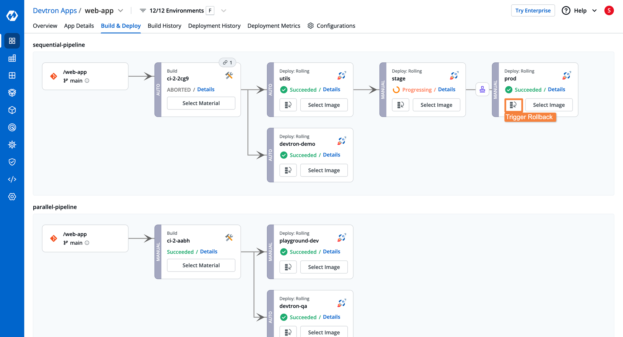 Deployment Pipelines