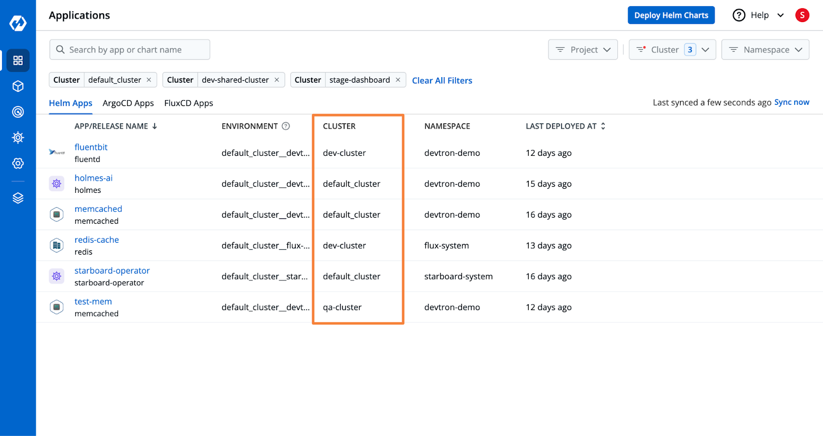 Devtron Multi-Cluster Apps