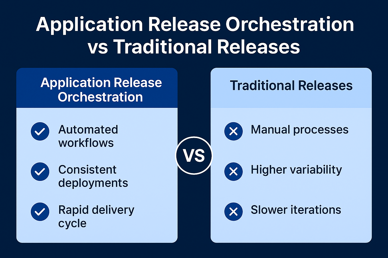 Difference between ARO and Traditional Release Management