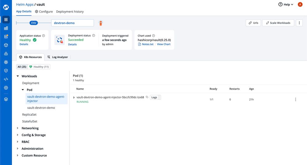 Deploy HashiCorp Vault on Kubernetes | Secure Secrets with Devtron